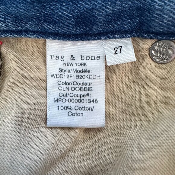 Rag & Bone High Rise Denim Skirt - Picture 4 of 10